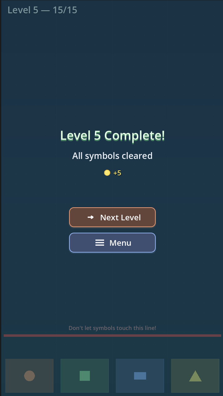 Shayp high score screen